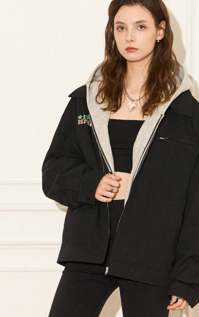 EMPTY REFERENCE Colorful 3D Embroidery Jacket