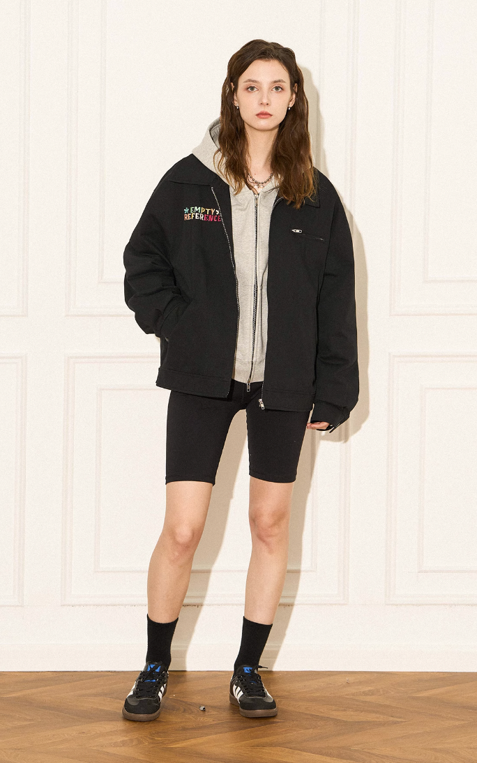 EMPTY REFERENCE Colorful 3D Embroidery Jacket