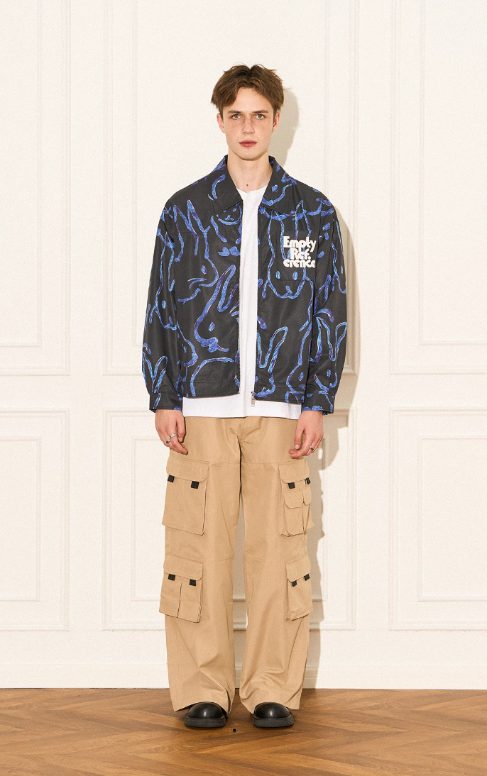 EMPTY REFERENCE Oil Painting Bunny Jacket