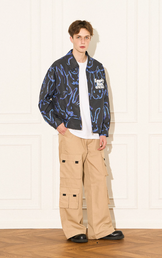 EMPTY REFERENCE Oil Painting Bunny Jacket