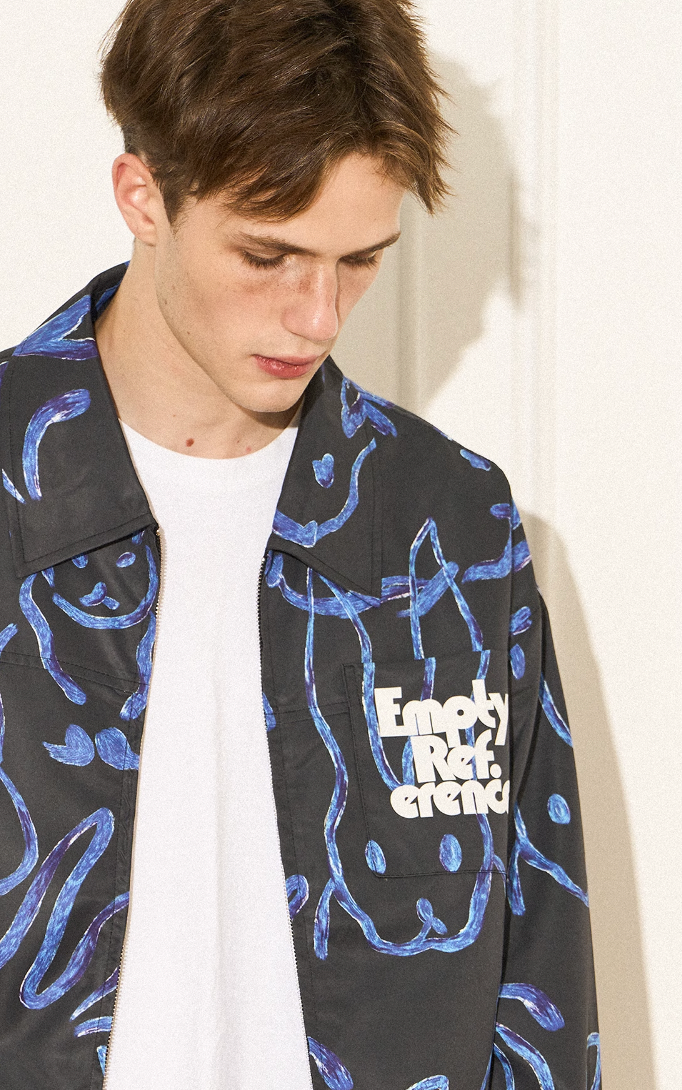 EMPTY REFERENCE Oil Painting Bunny Jacket