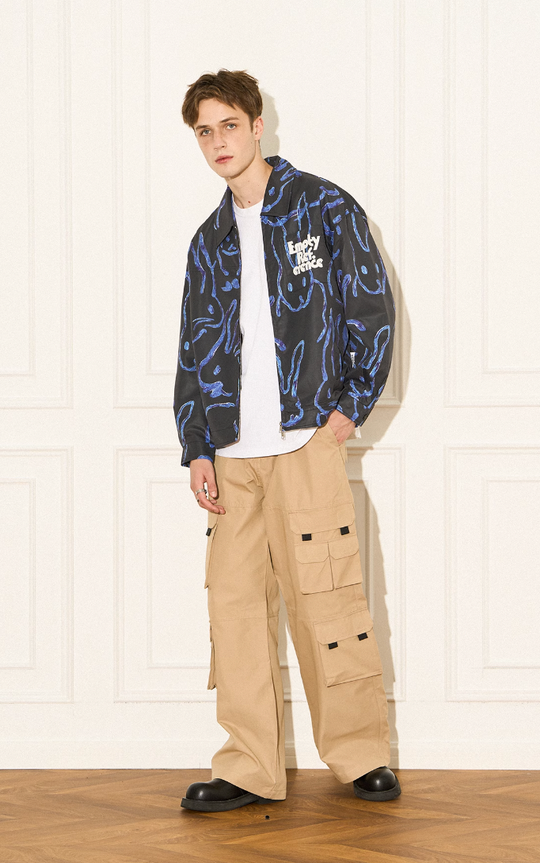 EMPTY REFERENCE Oil Painting Bunny Jacket