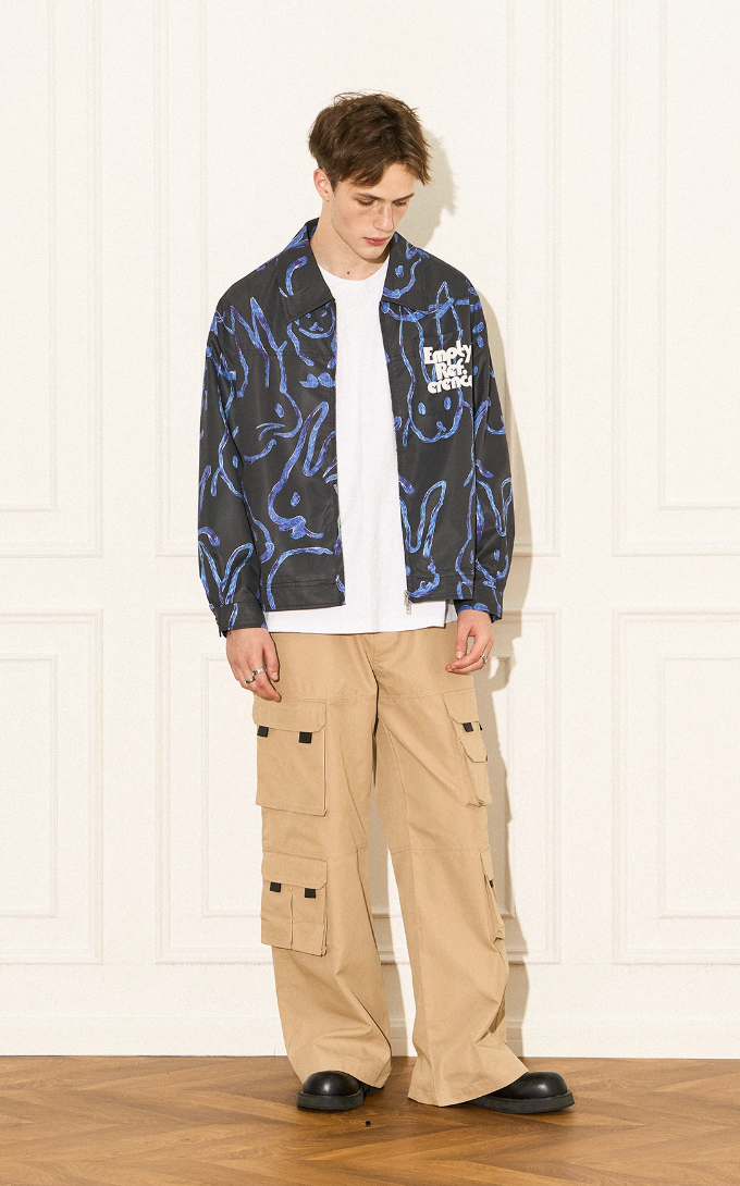 EMPTY REFERENCE Oil Painting Bunny Jacket