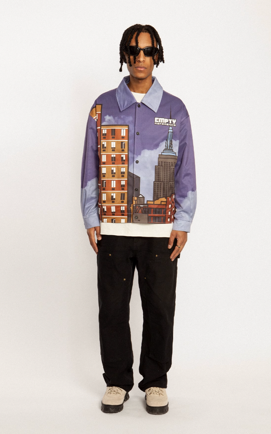 EMPTY REFERENCE City Street Printed Jacket