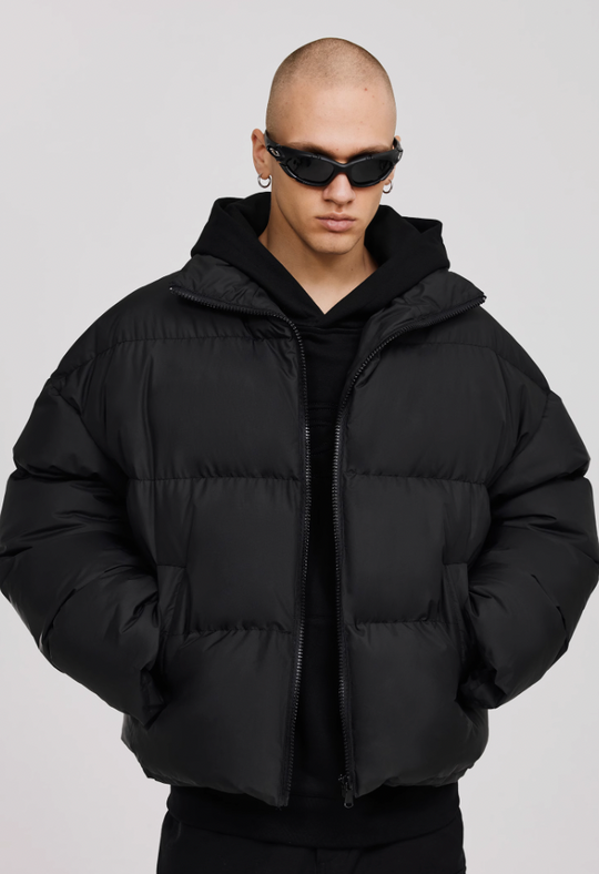 ANTIDOTE 3D Icon Embossed Embroidery Short Jacket