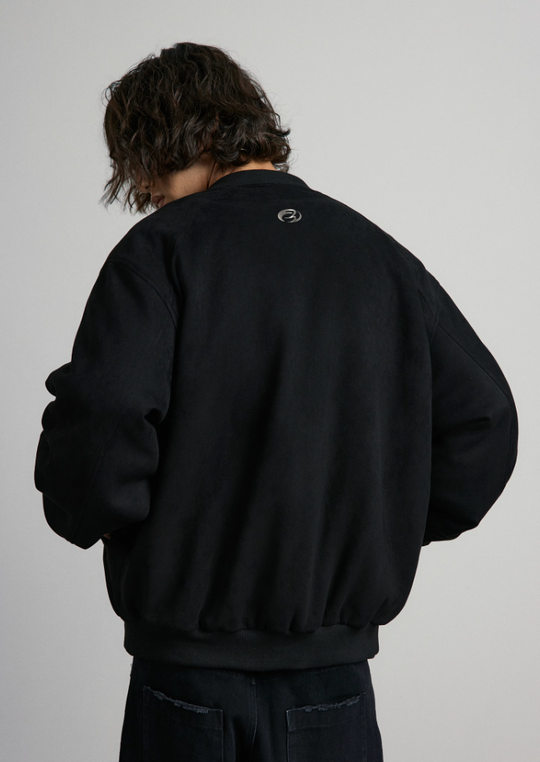 ANTIDOTE Deconstruction Splicing MA1 Suede Jacket