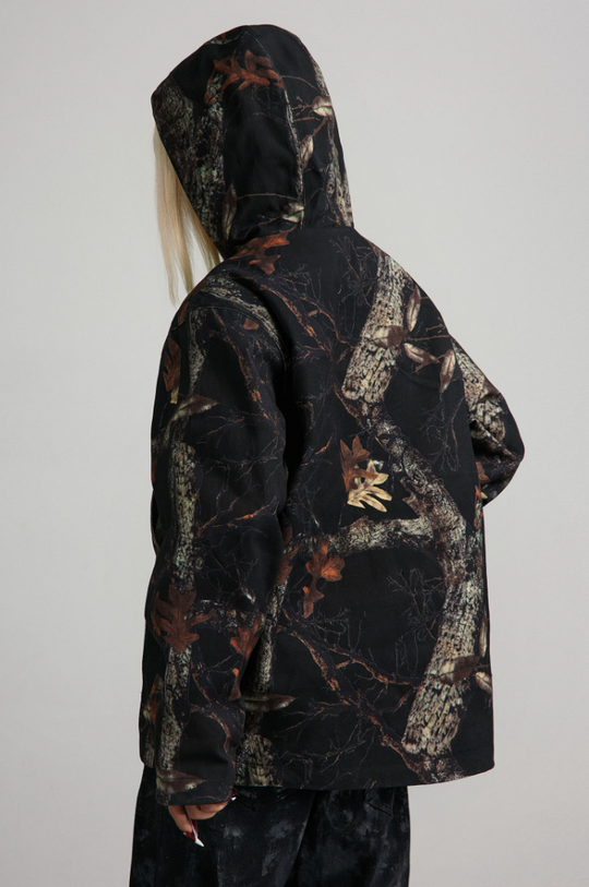 ANTIDOTE Leaf Camouflage Half Jacket