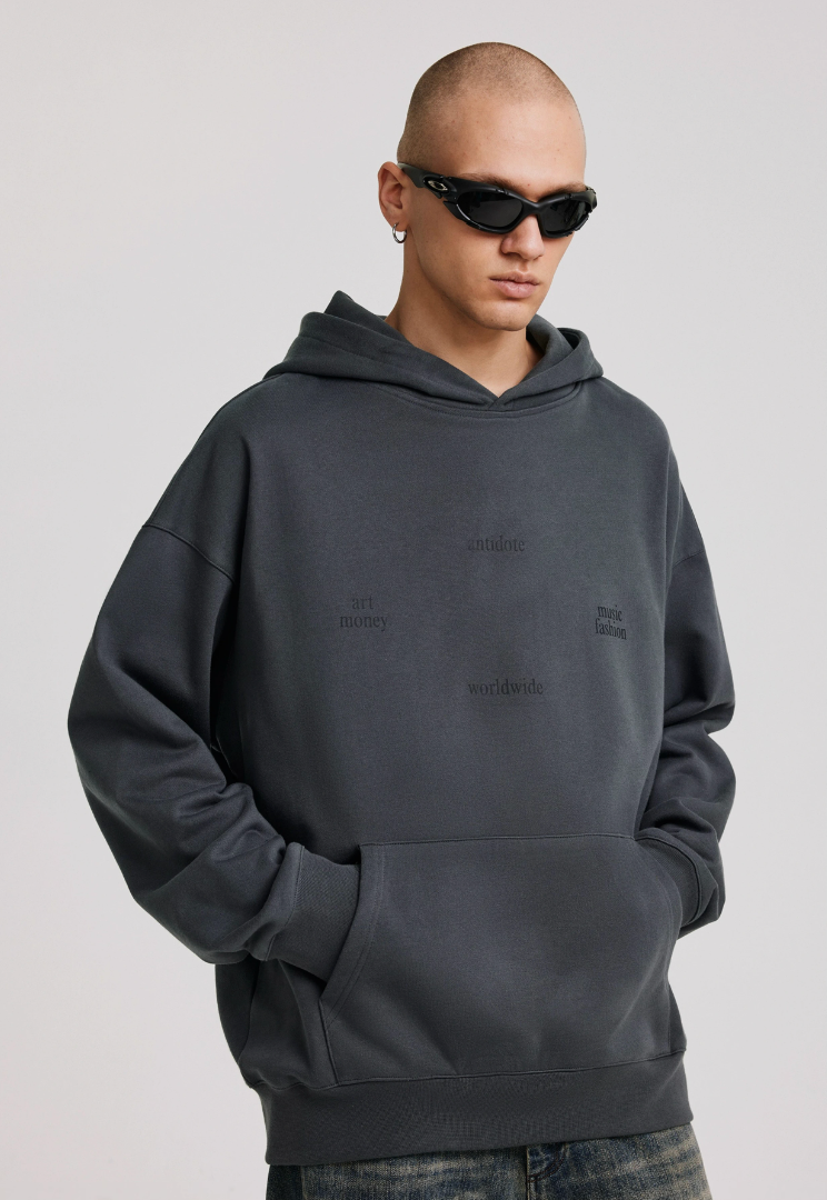 ANTIDOTE Small Letter Hoodie