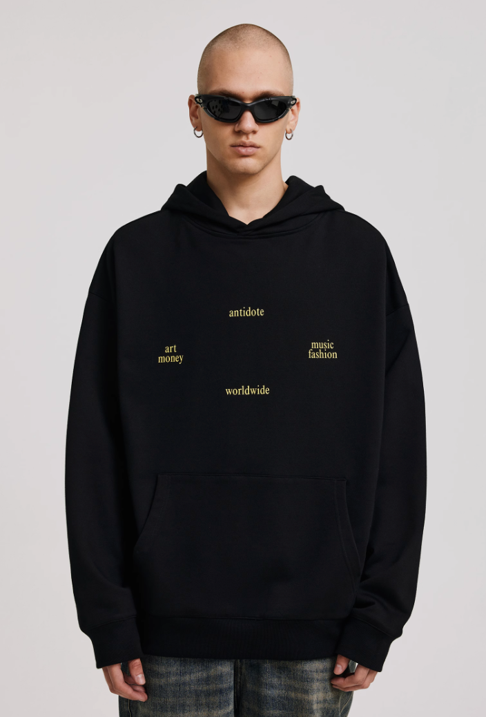 ANTIDOTE Small Letter Hoodie