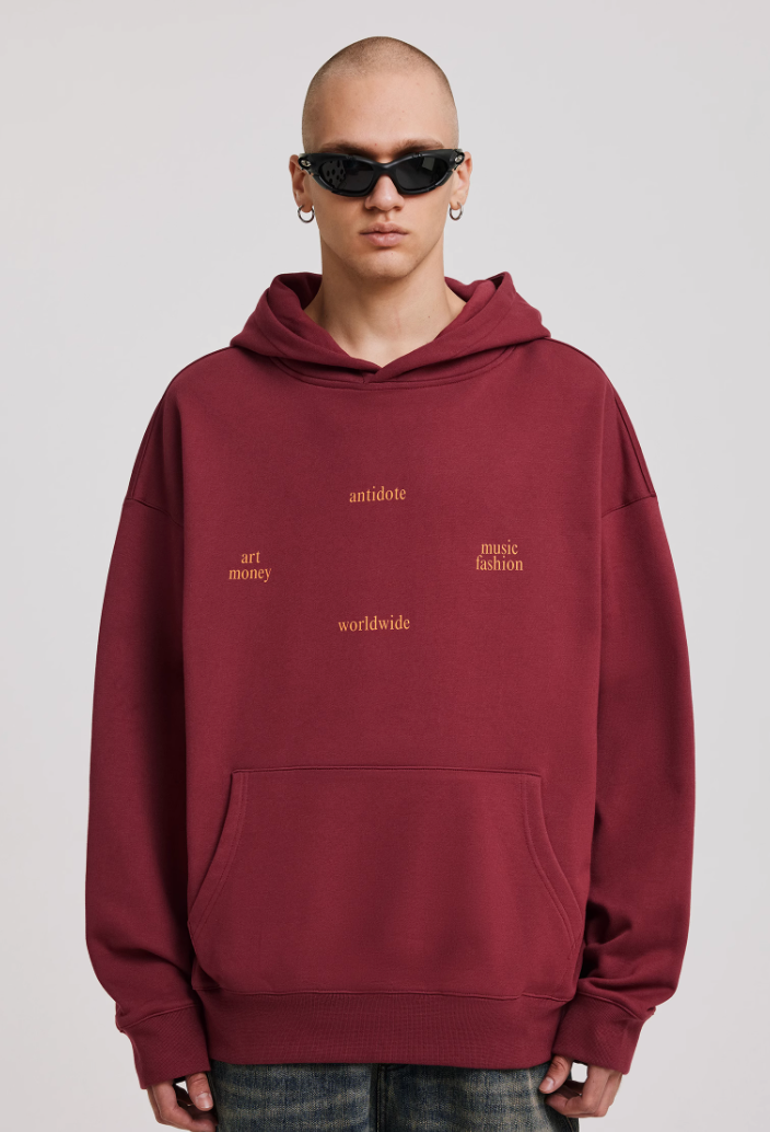 ANTIDOTE Small Letter Hoodie
