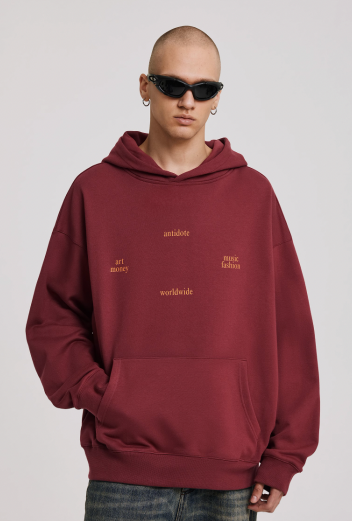 ANTIDOTE Small Letter Hoodie