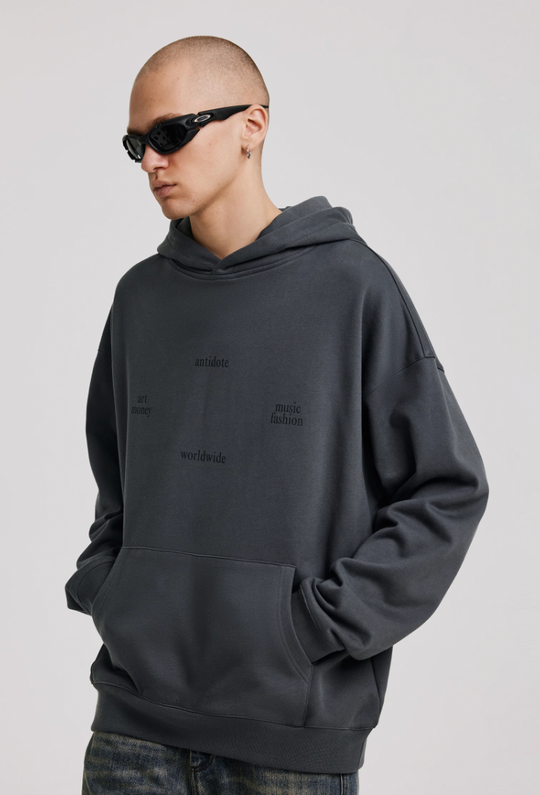 ANTIDOTE Small Letter Hoodie