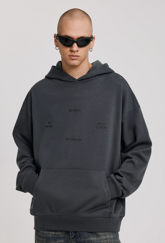 ANTIDOTE Small Letter Hoodie