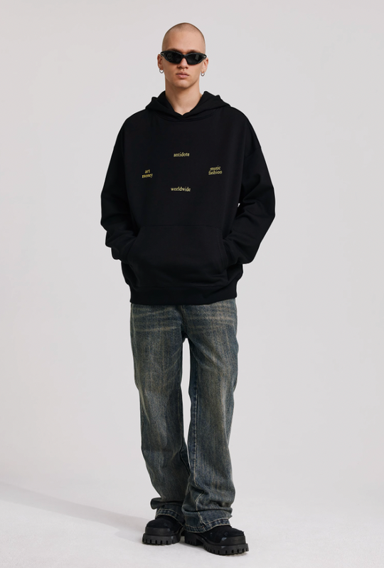 ANTIDOTE Small Letter Hoodie