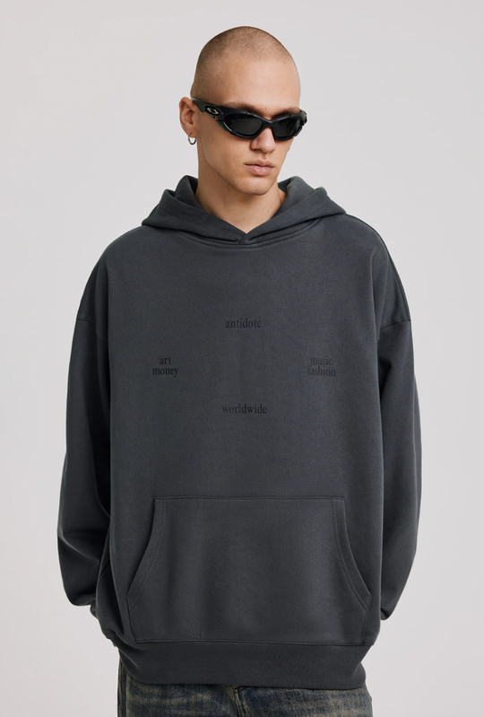 ANTIDOTE Small Letter Hoodie