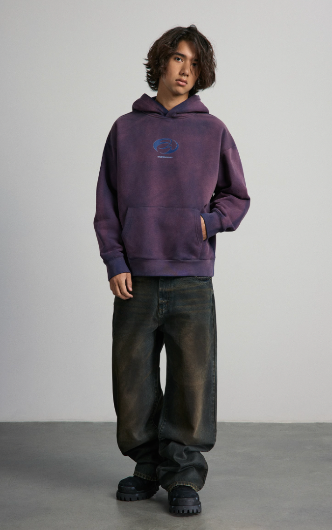 ANTIDOTE Jet Color Swoosh Hoodie