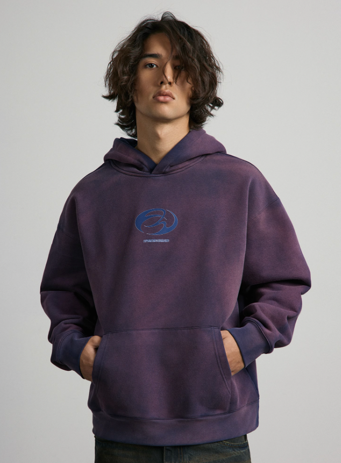 ANTIDOTE Jet Color Swoosh Hoodie