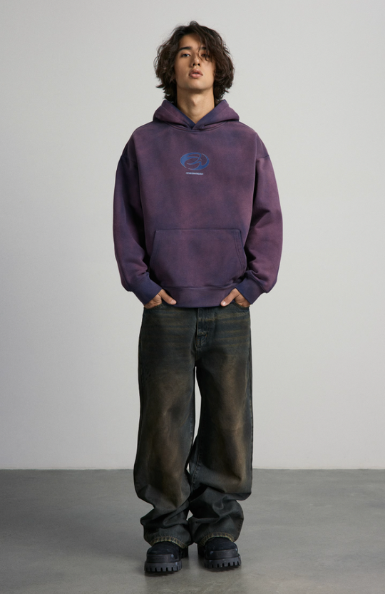 ANTIDOTE Jet Color Swoosh Hoodie