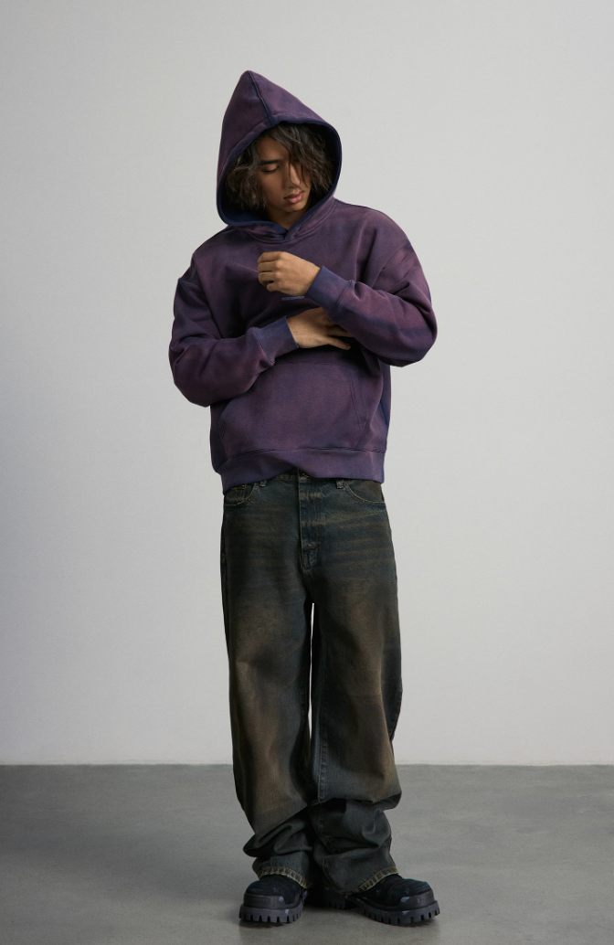 ANTIDOTE Jet Color Swoosh Hoodie