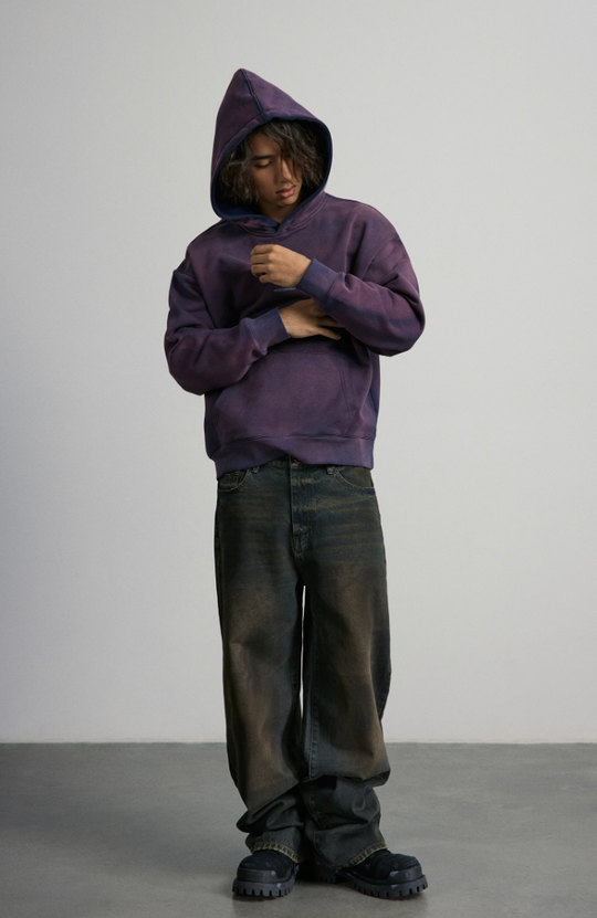 ANTIDOTE Jet Color Swoosh Hoodie