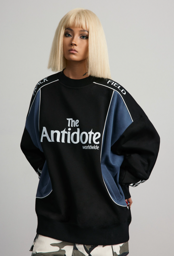 ANTIDOTE Color Blocking Sports Sweatshirt