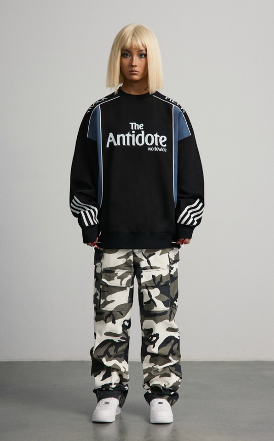 ANTIDOTE Color Blocking Sports Sweatshirt