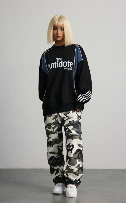 ANTIDOTE Color Blocking Sports Sweatshirt