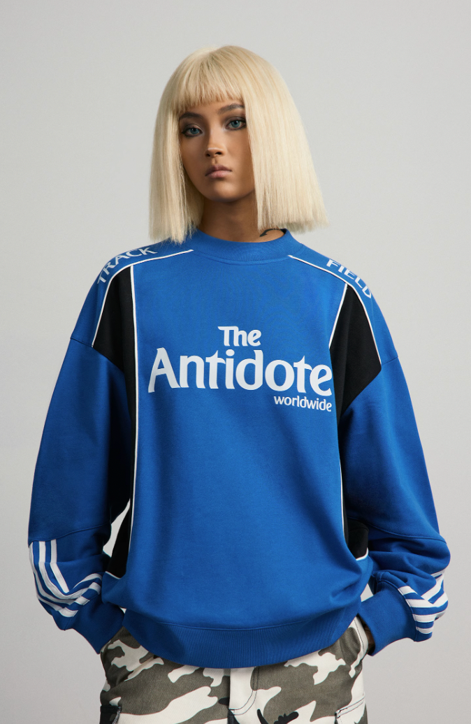 ANTIDOTE Color Blocking Sports Sweatshirt