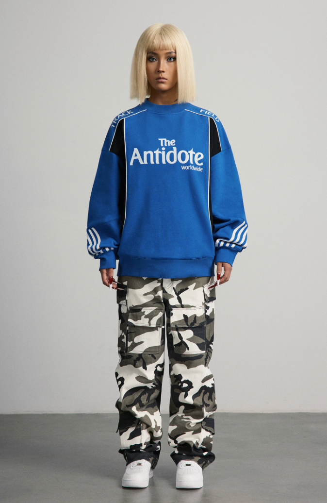 ANTIDOTE Color Blocking Sports Sweatshirt