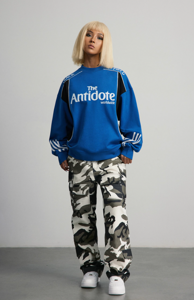 ANTIDOTE Color Blocking Sports Sweatshirt
