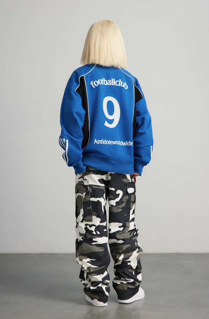 ANTIDOTE Color Blocking Sports Sweatshirt