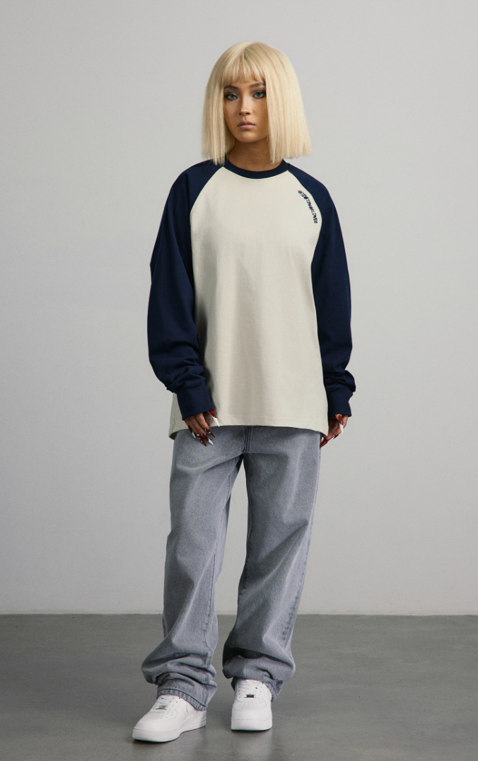 ANTIDOTE Graffiti Font Raglan Sleeve Tee