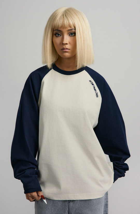 ANTIDOTE Graffiti Font Raglan Sleeve Tee