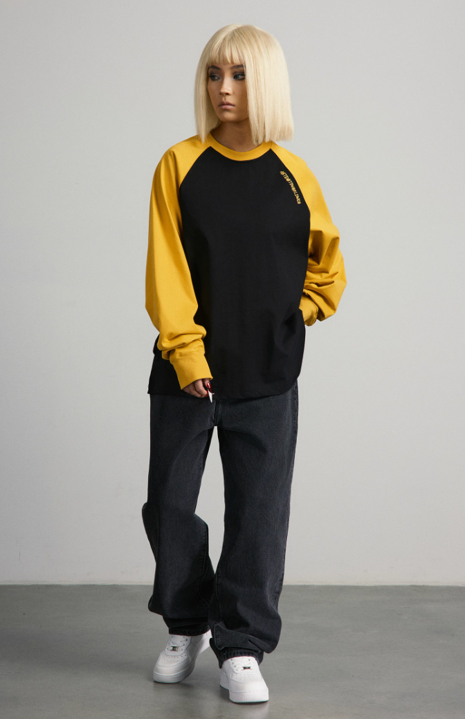 ANTIDOTE Graffiti Font Raglan Sleeve Tee