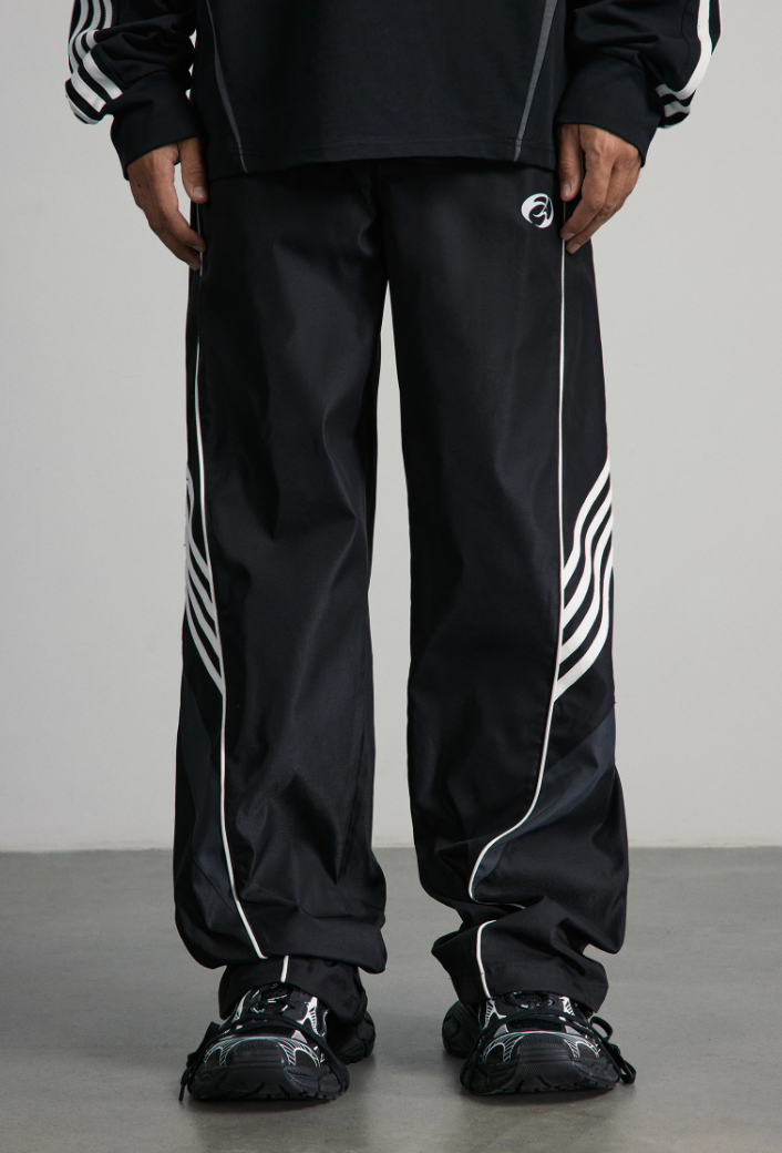 ANTIDOTE Side Stripe Sports Pants