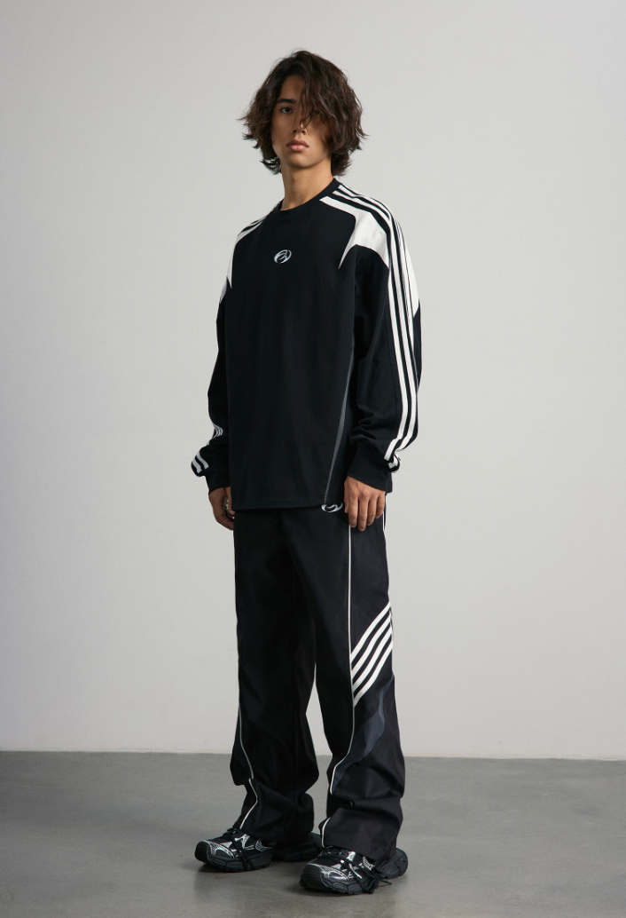ANTIDOTE Side Stripe Sports Pants