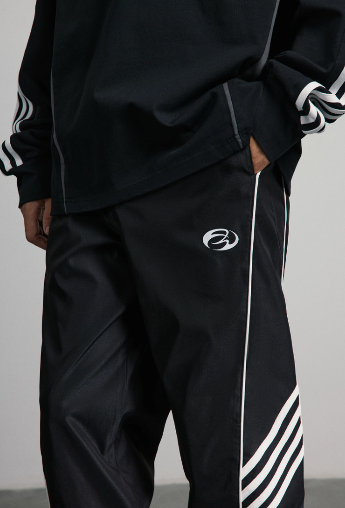 ANTIDOTE Side Stripe Sports Pants