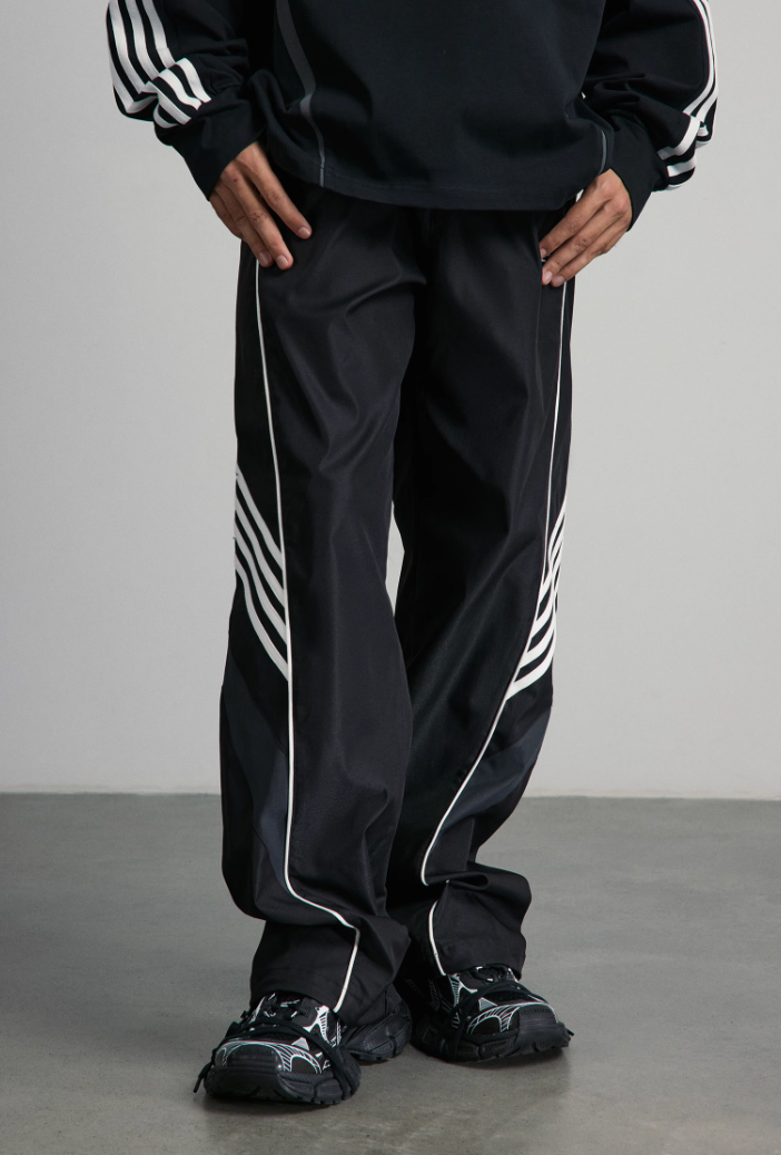 ANTIDOTE Side Stripe Sports Pants