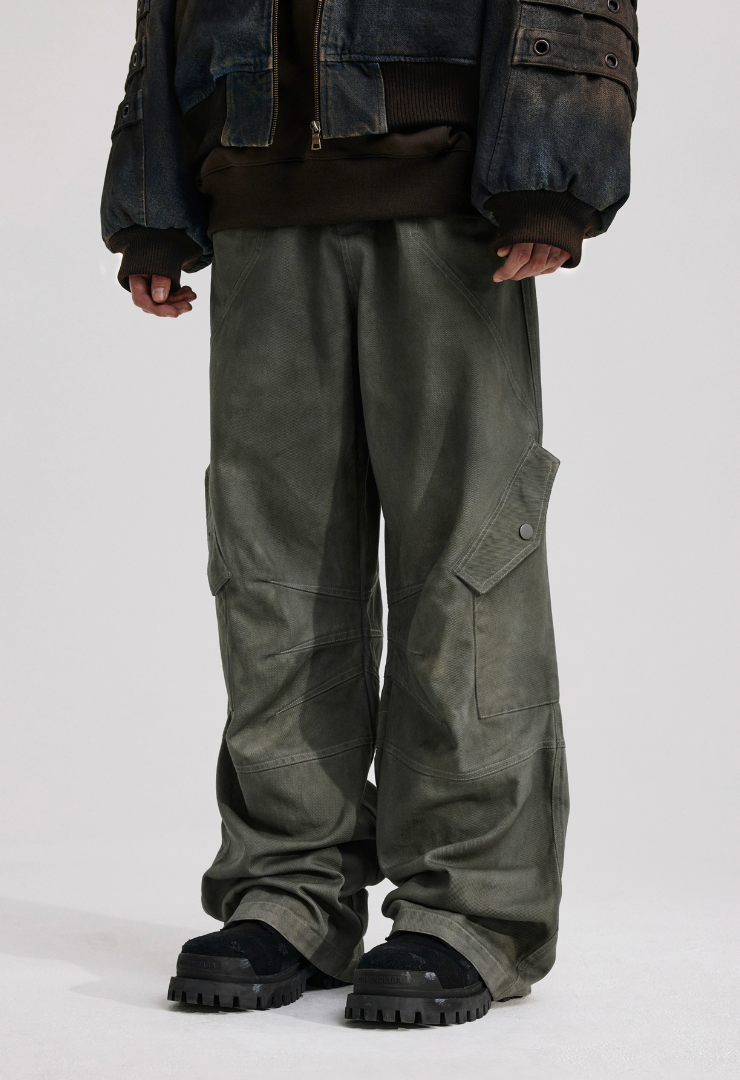 ANTIDOTE Structural Spray Colored Pocket Pants