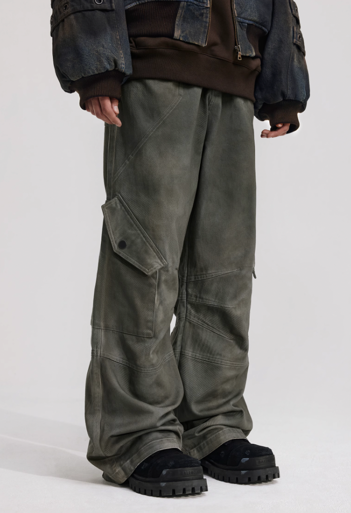 ANTIDOTE Structural Spray Colored Pocket Pants