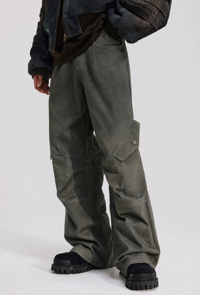 ANTIDOTE Structural Spray Colored Pocket Pants