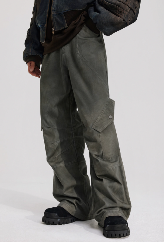 ANTIDOTE Structural Spray Colored Pocket Pants