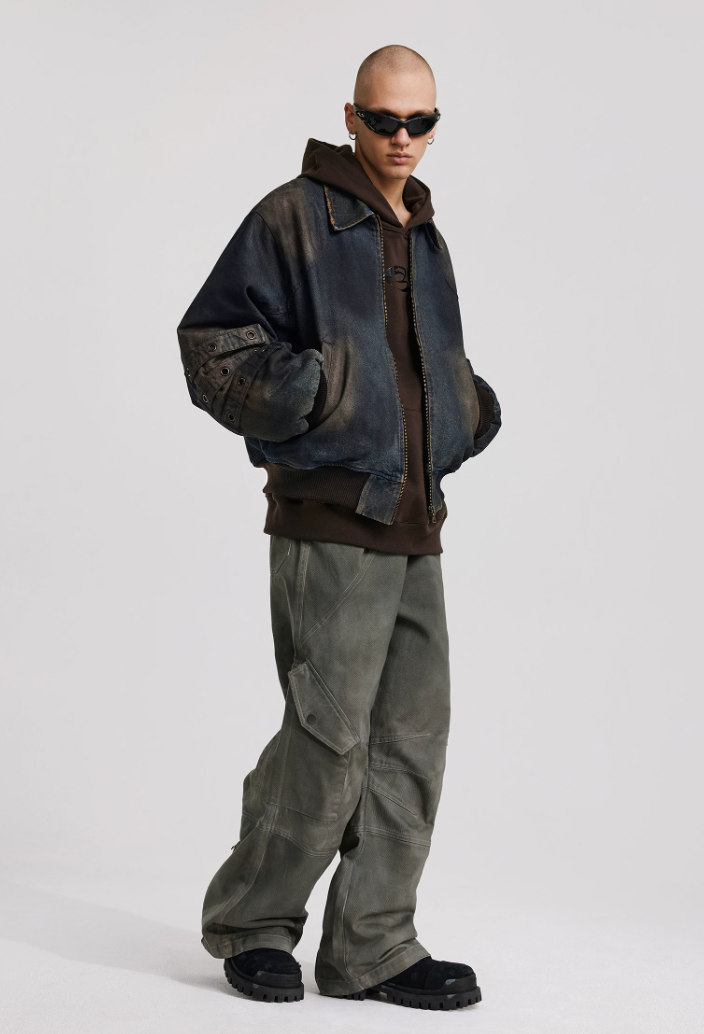 ANTIDOTE Structural Spray Colored Pocket Pants