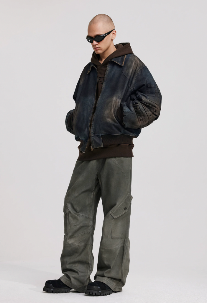 ANTIDOTE Structural Spray Colored Pocket Pants