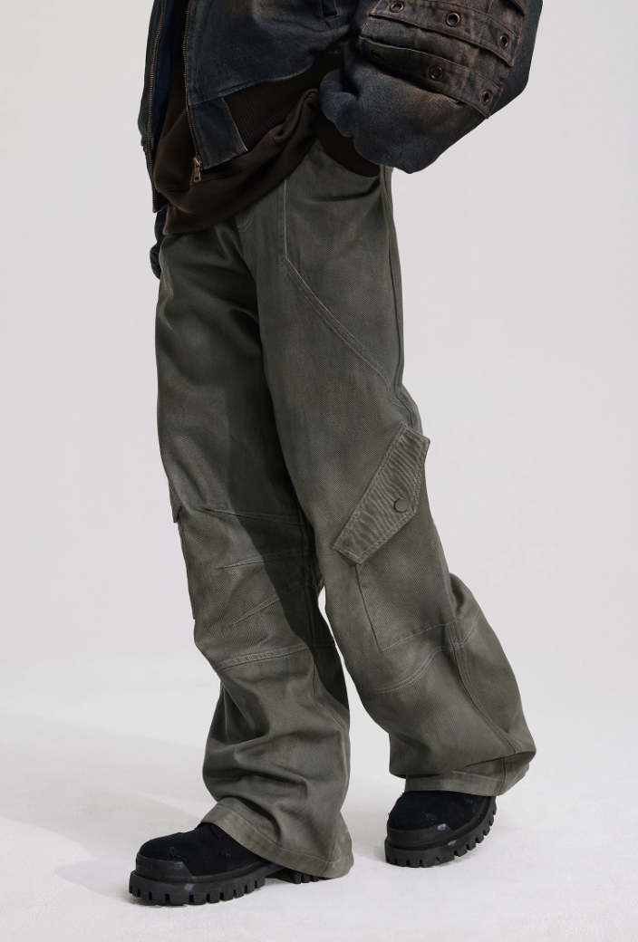 ANTIDOTE Structural Spray Colored Pocket Pants