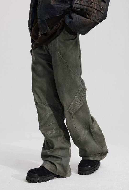 ANTIDOTE Structural Spray Colored Pocket Pants