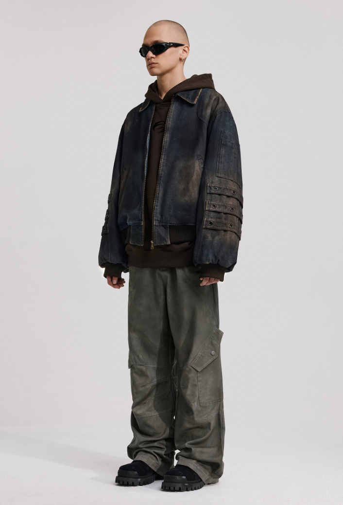 ANTIDOTE Structural Spray Colored Pocket Pants