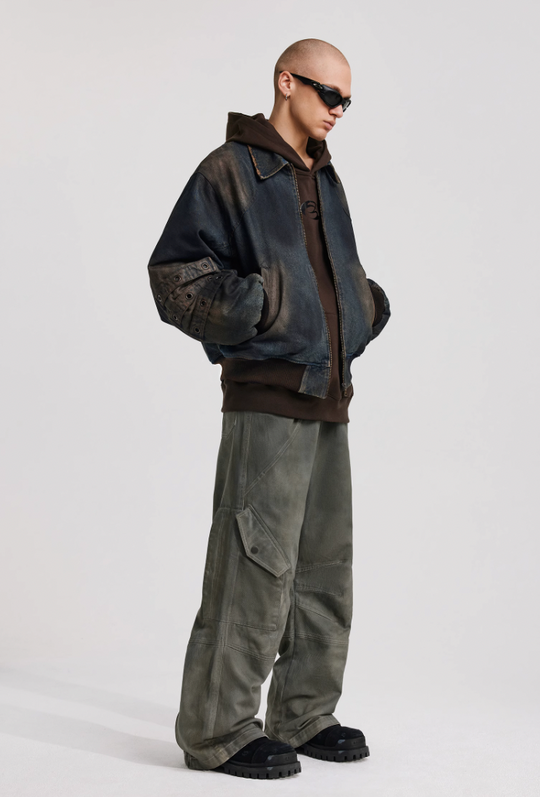 ANTIDOTE Structural Spray Colored Pocket Pants