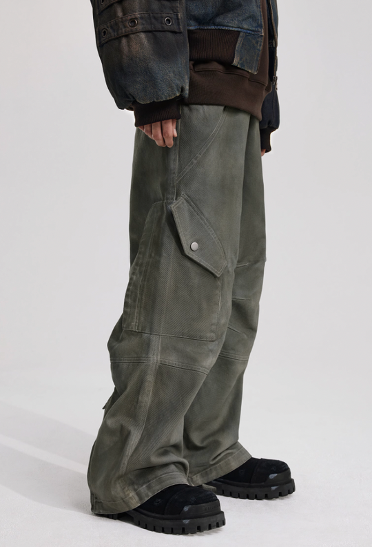 ANTIDOTE Structural Spray Colored Pocket Pants