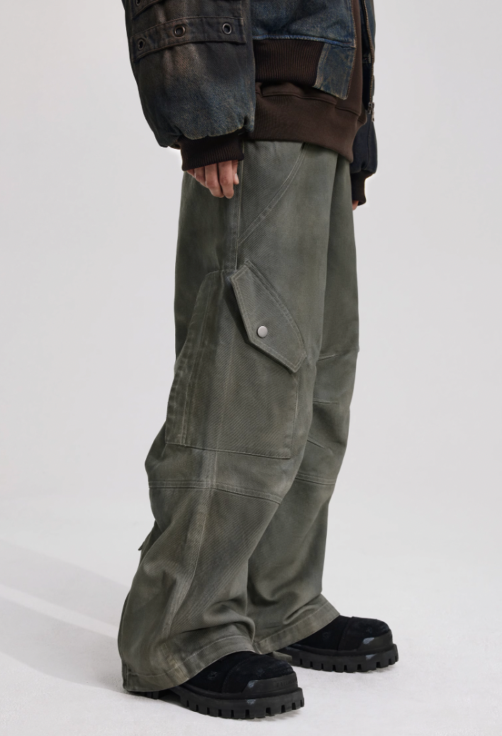 ANTIDOTE Structural Spray Colored Pocket Pants